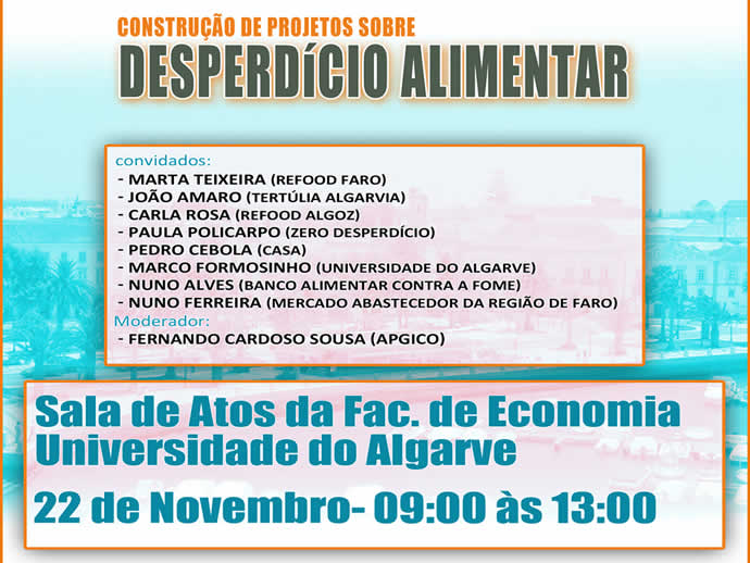 Sul Informação - Desperdício alimentar na cidade de Faro em debate na UAlg