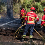 Sul Informação - Bombeiros e helicóptero dominam incêndio em Gambelas [com fotos]