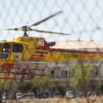 Sul Informação - Bombeiros e helicóptero dominam incêndio em Gambelas [com fotos]
