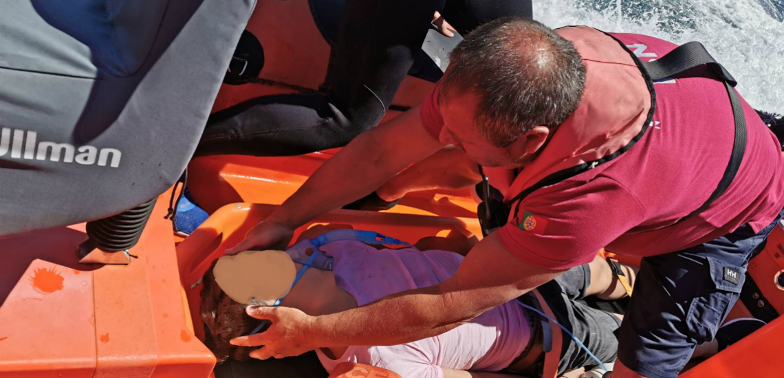 Sul Informação - Lagoa: Resgatado jovem holandês que desmaiou a bordo de marítimo-turística