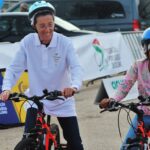 Sul Informação - No meio das bicicletas da Volta, também houve uma Mota
