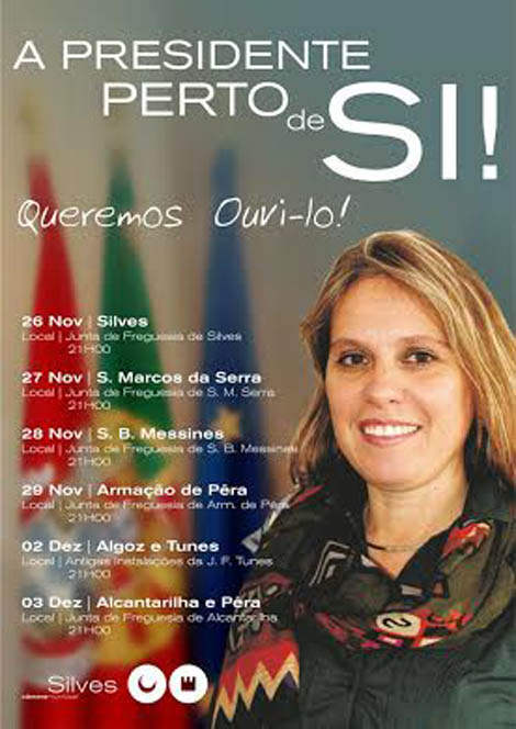 Sul Informação - Presidente da Câmara de Silves percorre as freguesias para ouvir os munícipes