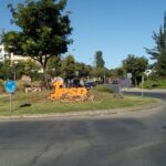 Sul Informação - Rotunda do PSD/JSD vandalizada de novo esta madrugada