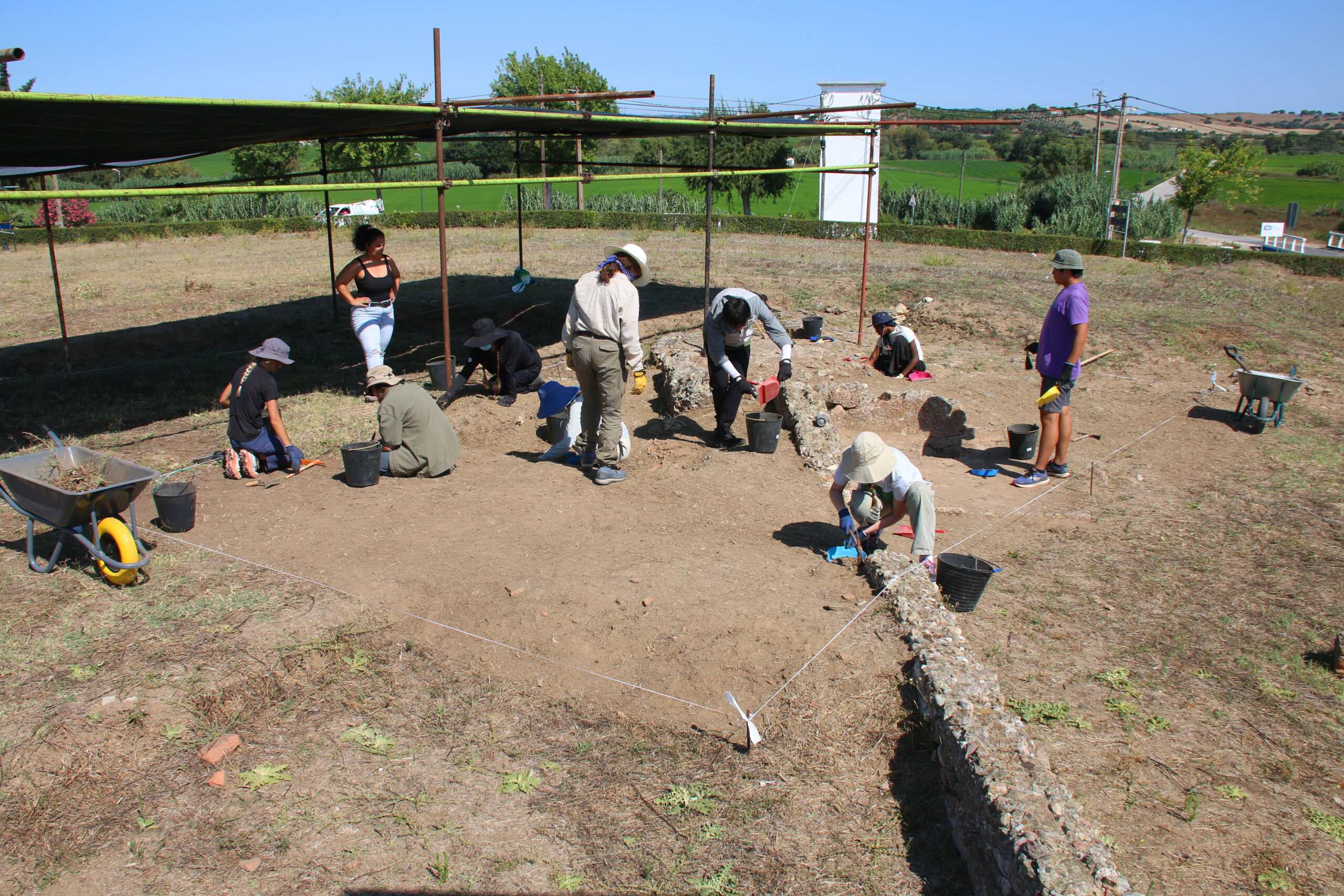 Sul Informação - Nova campanha arqueológica na Villa Romana de Santa Catarina de Sítimos já começou