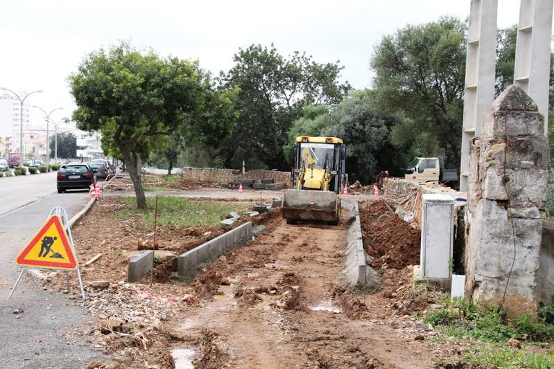 Sul Informação - Câmara de São Brás de Alportel faz arranjos urbanísticos na Avenida da Liberdade