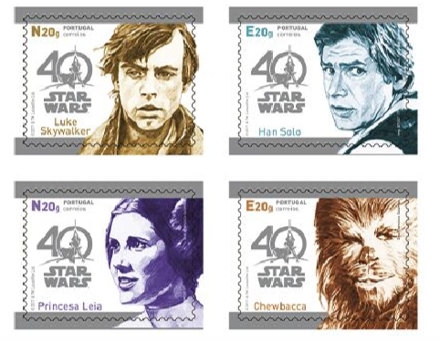 Sul Informação - Selos dos CTT assinalam 40 anos da saga Star Wars