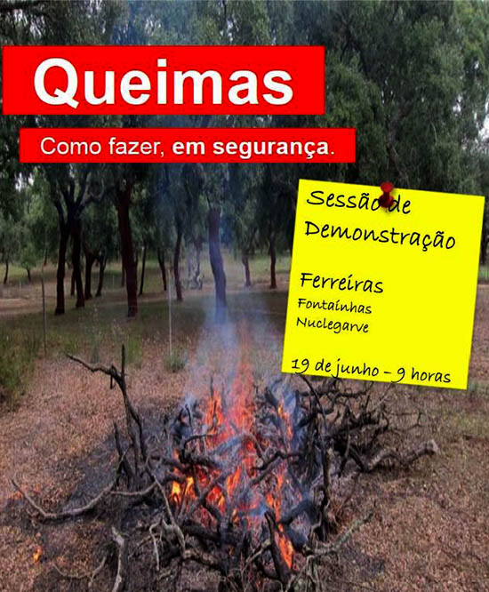 Sul Informação - Sessão em Ferreiras ensina a fazer uma queimada em segurança
