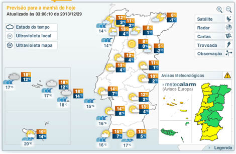 Sul Informação - Domingo com céu pouco nublado no Sul