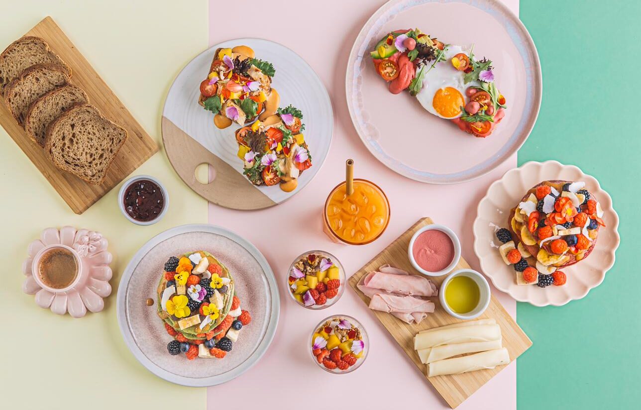 Sul Informação - No The Flower Bar & Coffee Shop, há panquecas de rosas e bowls de jasmim