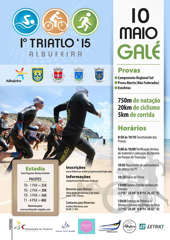 Sul Informação - 1º Triatlo de Albufeira entrega primeiros títulos regionais da modalidade