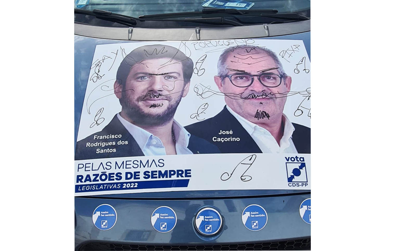 Sul Informação - CDS-PP denuncia vandalismo contra viatura da sua campanha em Faro