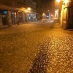 Sul Informação - Chuva forte e granizo provocam inundações em Monte Gordo, VRSA e Tavira