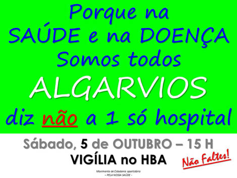 Sul Informação - Situação do Hospital de Portimão motiva protesto e vigília