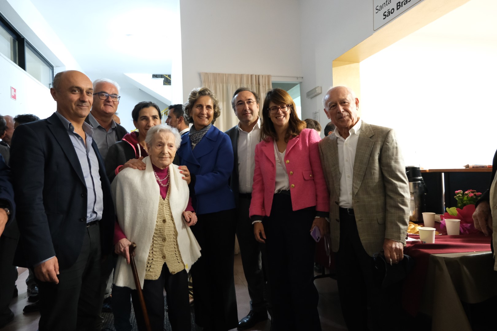 Sul Informação - Ana Abrunhosa visita obra de ampliação do lar da Misericórdia de São Brás de Alportel