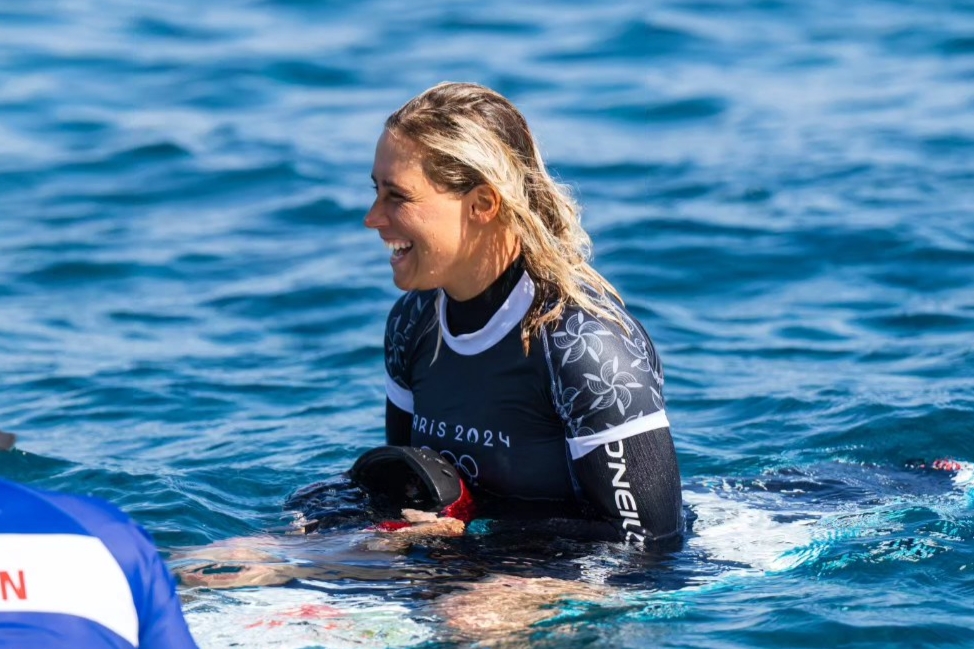 Sul Informação - Yolanda Hopkins recupera de concussão antes do reatamento da prova olímpica de surf