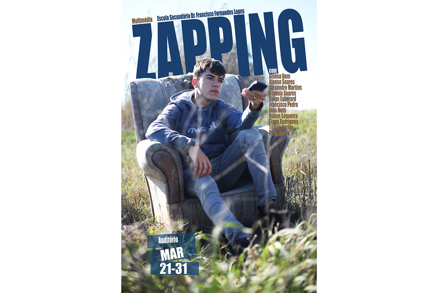 Sul Informação - Alunos de escola de Olhão fazem Zapping em formato de teatro e vídeo