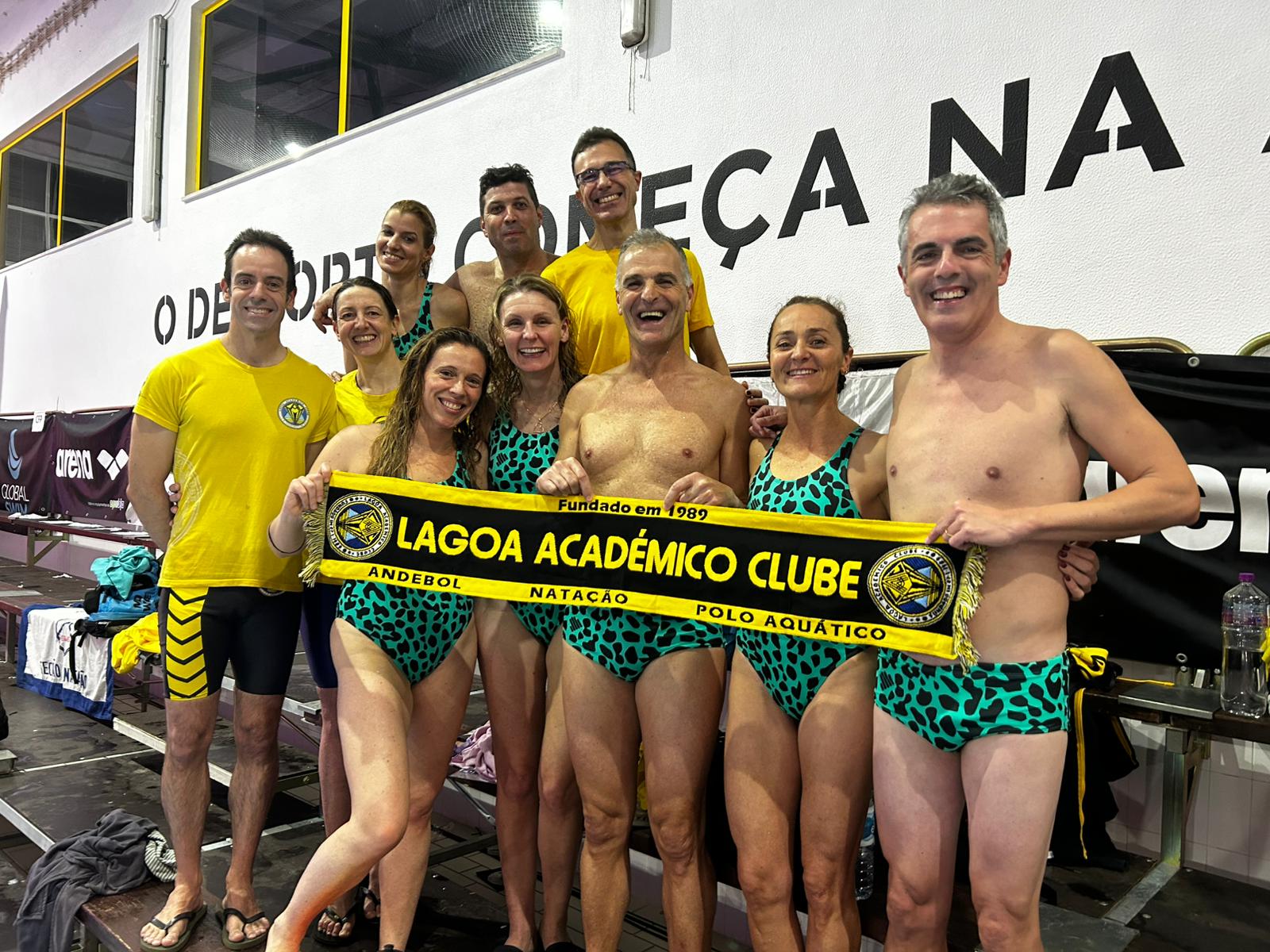 Sul Informação - Equipa Master do Lagoa Académico Clube alcança 3 pódios no Meeting Internacional do Estoril