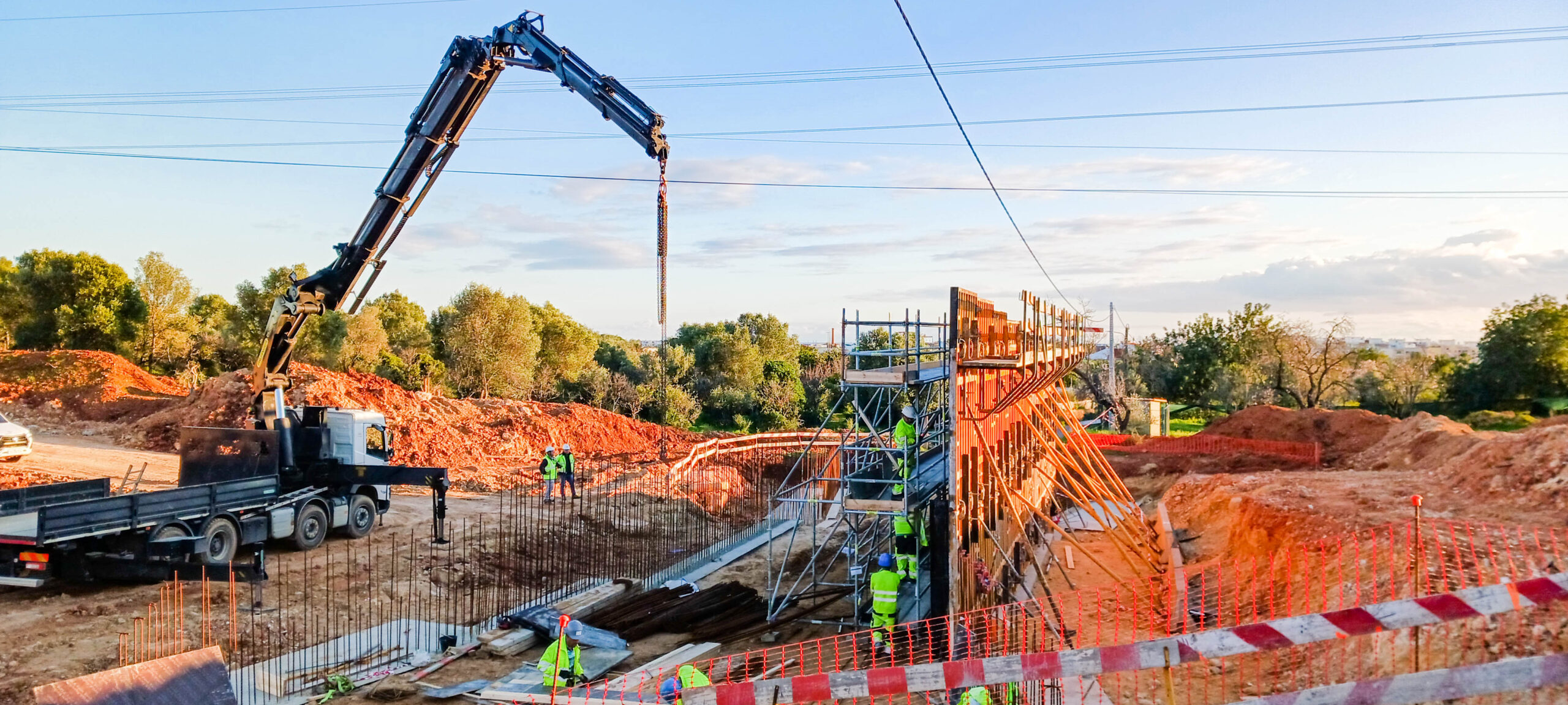 Variante de Olhão Obras Fevereiro 2025