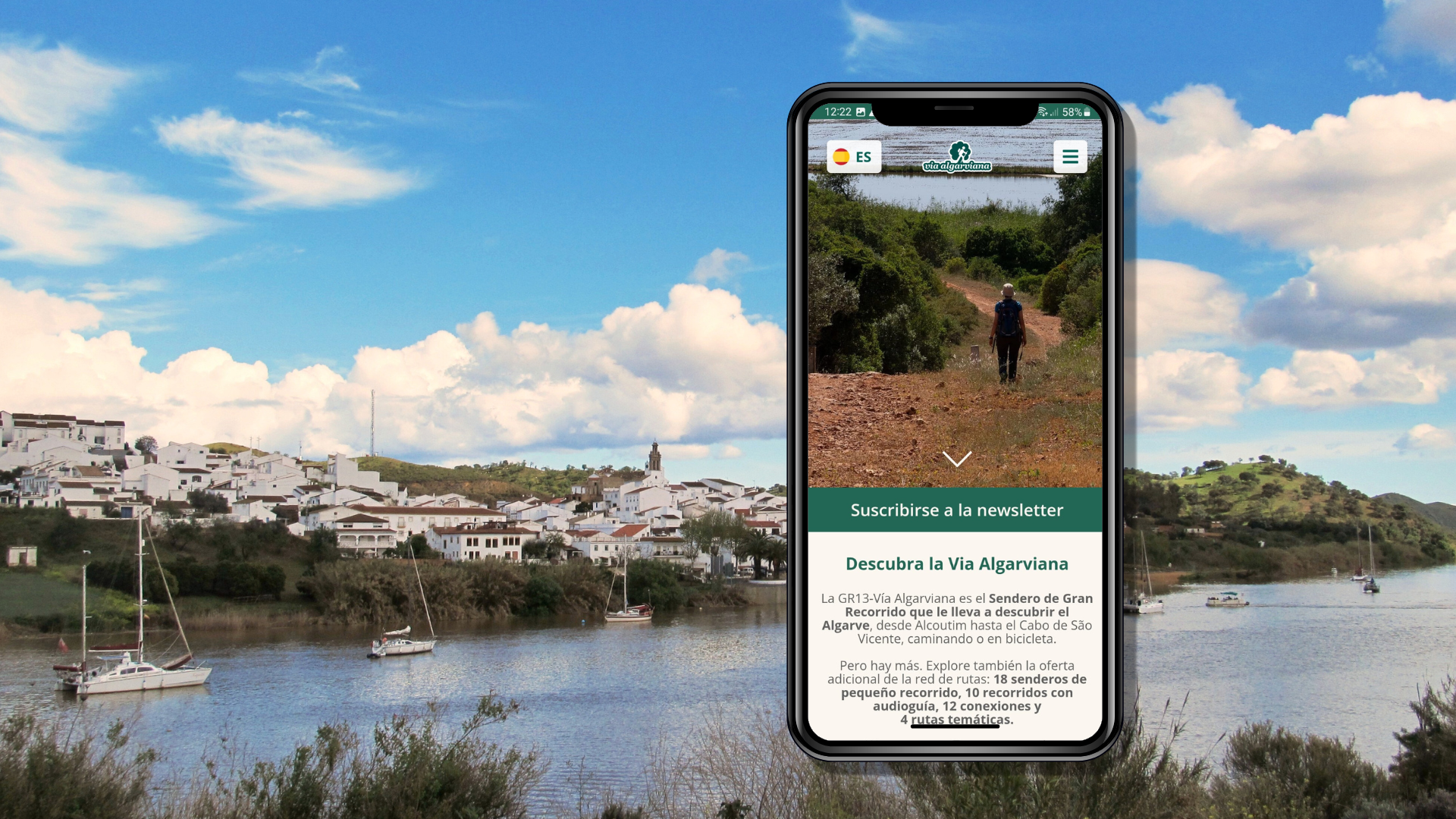 Sul Informação - Site e app da Via Algarviana passam a ter versão em espanhol
