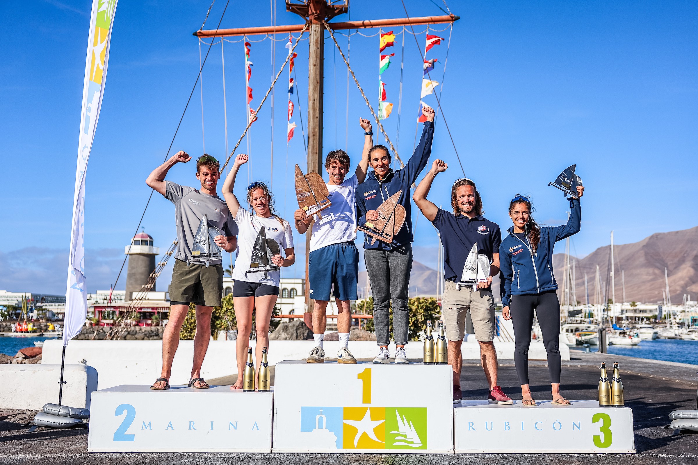 Sul Informação - Dupla do Clube Naval de Portimão fecha pódio na Regata Internacional de Lanzarote