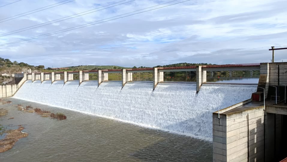 Barragem de Pedrogao no Guadiana