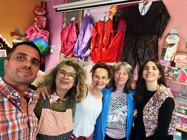 Professoras espanholas fazem job shadowingem escola de Olha