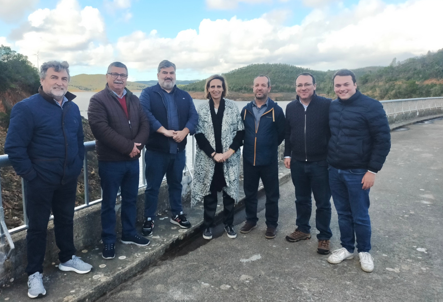 Sul Informação - Deputados do PS visitaram Barragem da Bravura