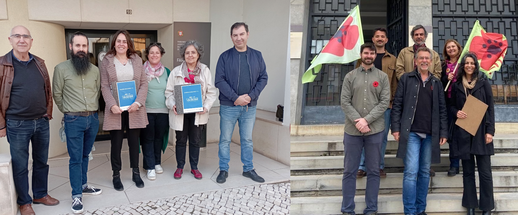 Sul Informação - Livre e CDU já entregaram listas no Tribunal de Faro