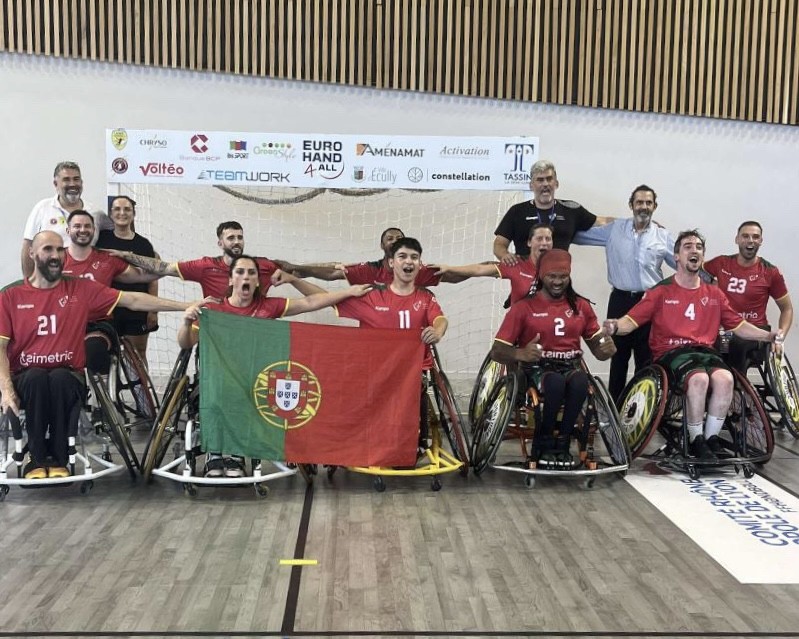 Sul Informação - Algarvio Gabriel Miranda ajuda seleção de andebol em cadeira de rodas a triunfar em França