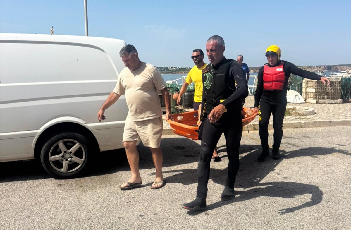 Sul Informação - Mulher espanhola socorrida na praia do Beliche