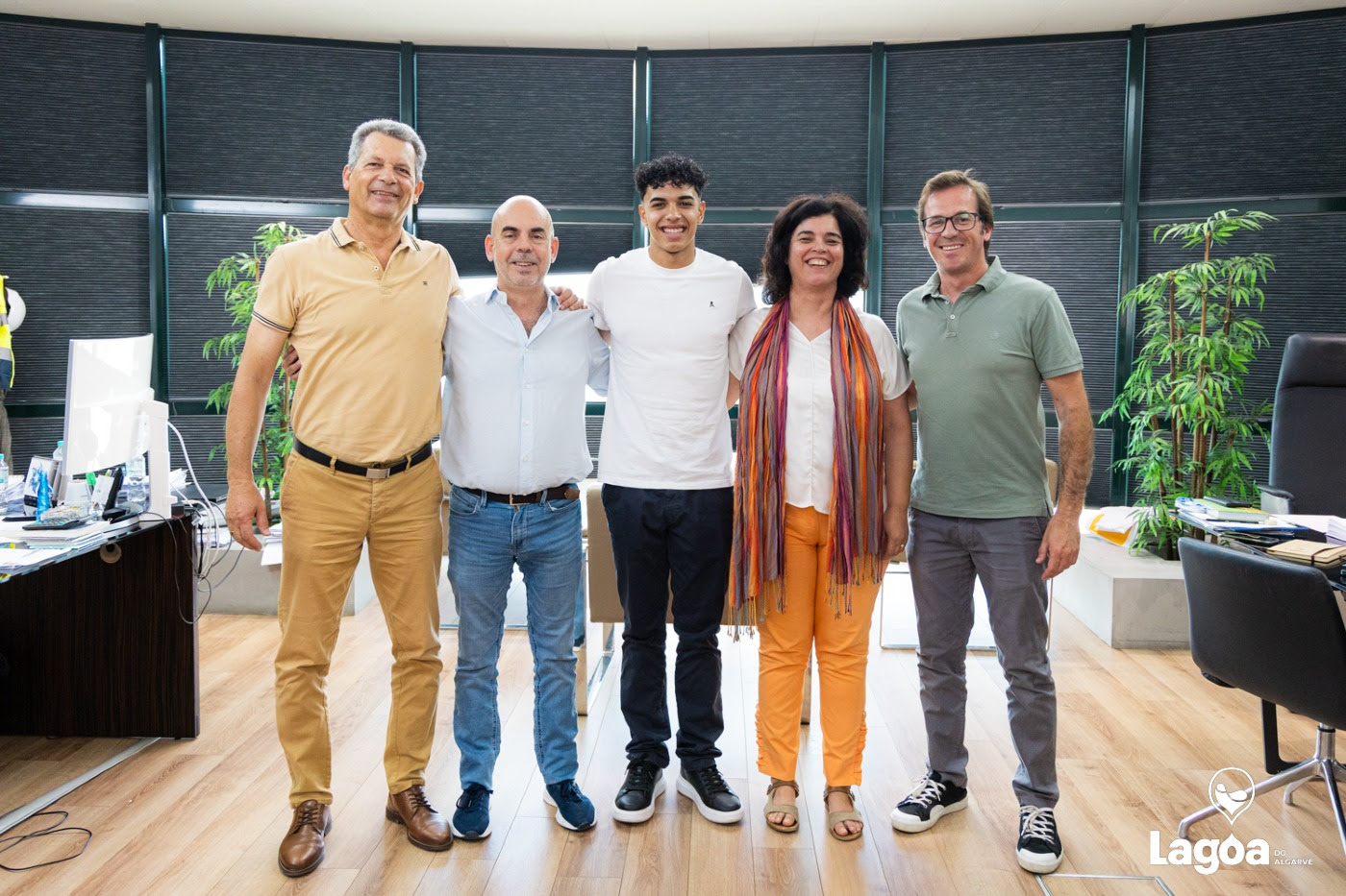 Sul Informação - Campeão nacional João Simões recebido pela Câmara de Lagoa