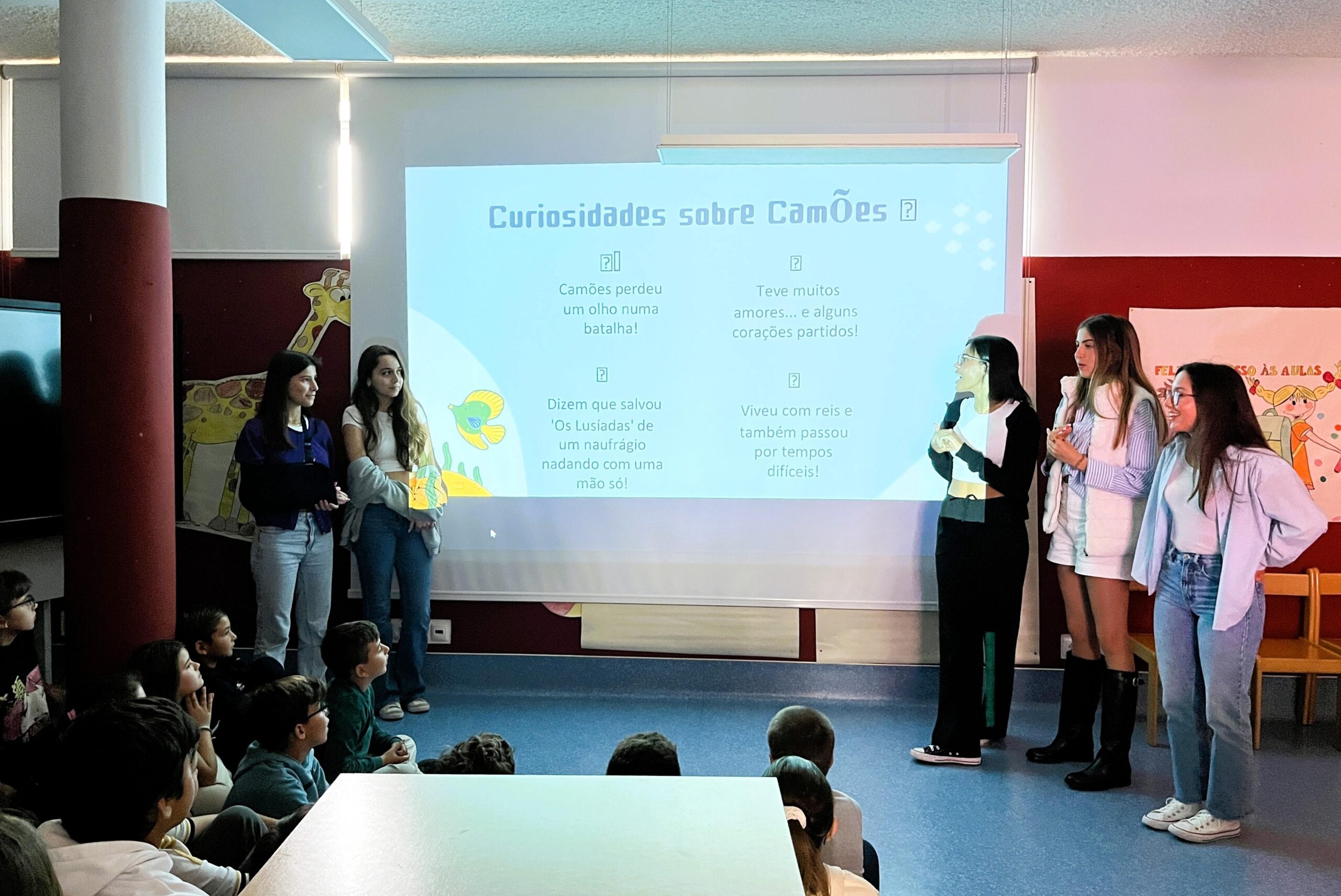 Sul Informação - Alunos do Colégio de Vilamoura voltam a partilhar Camões fora de portas