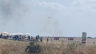 Acidente aereo em Beja