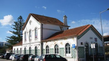 A antiga estação de Lagos ao abandono
