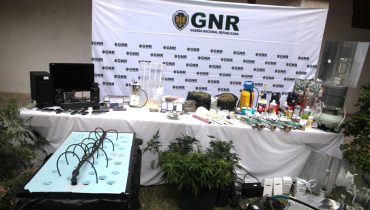Apreensão de droga GNR São Brás de Alportel Dez 2015