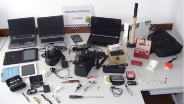 Apreensão de material roubado PSP Lagos
