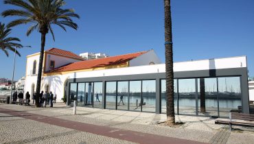Aspeto do futuro snack bar da antiga lota de Portimão1|Aspeto do futuro snack bar da antiga lota de Portimão2