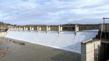 Barragem de Pedrogao no Guadiana