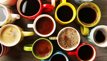 Many cups of coffee