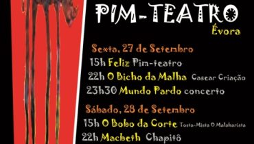 Cartaz IV Em Contra teatro 2013