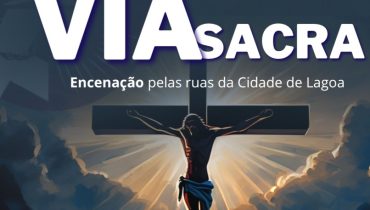 Cartaz Via Sacra Encenada Lagoa