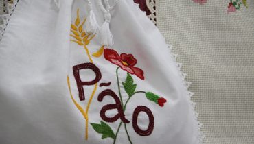 Saco de pão|Casa das Avós|Casa das Avós|Casa das Avós|Exposição O Pão de Cada Dia