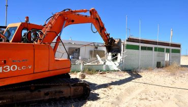 Demolições_Praia de Monte Gordo_Junho 2016_1