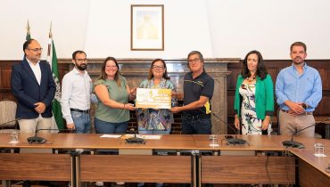 Entrega do donativo ao MAPS|Entrega do donativo ao GRATO|Entrega do donativo à APF|Cerimónia de entrega dos donativos