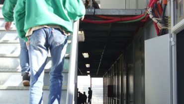 Instalações provisórias-Escola Secundária de VRSA