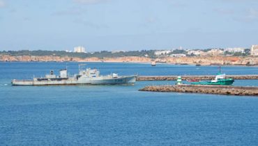 Fragata em Portimao