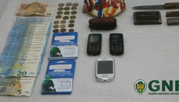 GNR Apreensão Alvor Fuga a pé