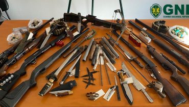 GNR Faro - Apreensão Loule Violencia domestica arsenal
