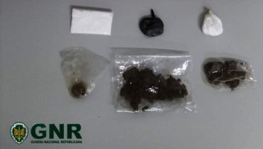 GNR Faro - Apreensão de droga