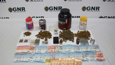 GNR Faro - Apreensão de estupefaciente